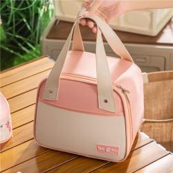 ZR849 Lunch Bag Aluminium Foil Insulated Portable Lunch Box Bag Handheld Waterproof Insulated Picnic Bag Work School Travel