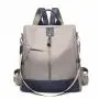 New Waterproof Oxford Women's Laptop Backpack Day Bag Customized Stitching Travel Shoulder Strap Bag For Ladies