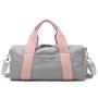 Durable Travel Duffel Bag Fashion Gym Tote Sport Bag with Waterproof PVC Pocket and Side Access Shoe Compartment
