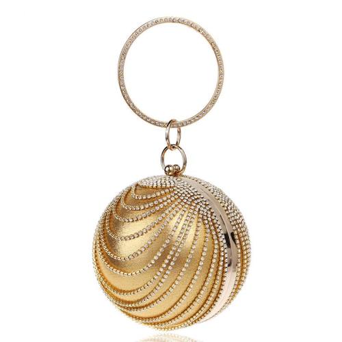 HR418 New Popular Tassel Dinner Clutch Bag Women's Luxury Handheld Banquet Bag Metal Dress Versatile Evening Party Circular Bag
