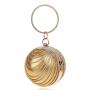 HR418 New Popular Tassel Dinner Clutch Bag Women's Luxury Handheld Banquet Bag Metal Dress Versatile Evening Party Circular Bag