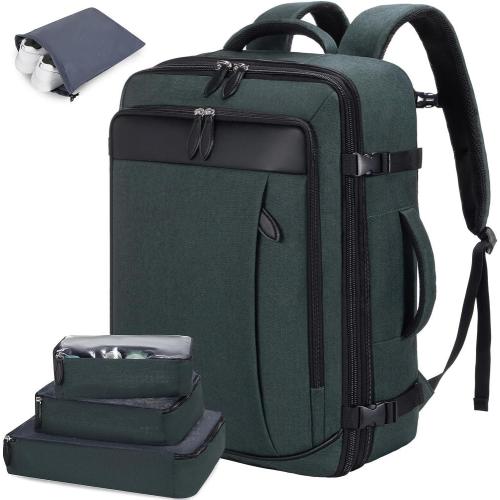 LOVEVOOK 2022 Carry on weekender bags large 40L Expandable 17in laptop Backpacks Airline bag business women men travel backpack
