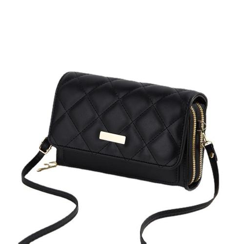2024 Ladies Double Embroidered Mobile Phone Bag New Diamond Mouth Red Envelope Small Fragrant Wind Fashion Shoulder Sling Bag