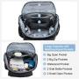 Multifunctional Outdoor Travel Portable with Changing Pad baby diaper bags with Stroller Straps Stylish mummy Backpacks with usb