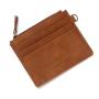 KHF013 Man Wallet Leather  Coin Purse Black Vintage Waterproof Card Holders High Quality Key Ring Wallet for Man