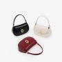 2024 Trendy New Mini Metal Buckle Womens Shoulder Bag OEM ODM Purses And Handbags Fashion Custom Logo Vegan Ladies Shoulder Bags