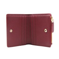 Trendy brand small wallet ladies zipper coin purse good quality vegan leather card women purse