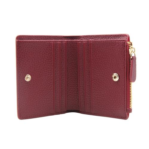Trendy brand small wallet ladies zipper coin purse good quality vegan leather card women purse