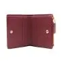 Trendy brand small wallet ladies zipper coin purse good quality vegan leather card women purse