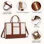 LOVEVOOK Work Bag 15.6 inch Large Teacher Purse Lightweight Computer Bag Briefcase Business Office Laptop Tote Bags for Women