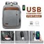 LOVEVOOK casual sports Flight Approved Carry On Backpack with USB Large Business Daybag for women men travel laptop backpacks