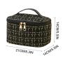 Cosmetic 2024 Large Capacity Travel Makeup Bag Trendy and Stylish Portable Cosmetic Organizer for Ladies