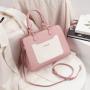 LOVEVOOK 2024 New Design Fashion Tote Shoulder Bag PU Leather Satchel Top Handle for Ladies Luxury Purses and Handbags for