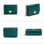 ZR860 Women's Short Zipper Wallet Fashion Girl PU Small Wallet Horizontal Square ID Card Holder Coin Purse Colored Zero Wallet