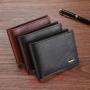 Men's Multi-Card Business Short Wallet New Fashionable Design Factory Direct Supply Waterproof Open Closure in Stock Wholesale