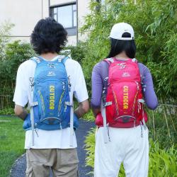 ZWY072 Outdoor Cycling Running Hiking Suspension Mount Backpack New Men Nylon Lightweight Bag Women Camping Travel Backpack