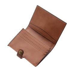 Slim credit card holder bifold wallet custom high quality genuine leather minimalist wallet for men