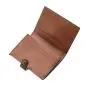 Slim credit card holder bifold wallet custom high quality genuine leather minimalist wallet for men