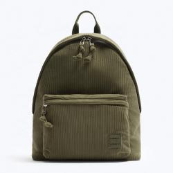 CHANGRONG Custom ladies Lightweight Corduroy mini Daypack backpack