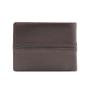 Top grain real leather RFID blocking men coin wallet Pebbled leather nice wallet men with coin pocket