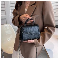 2022 Vintage Fashion Women Handbags Stone Grain Shoulder Bags Crossbody Small Square Ladies Designer Bags Popular Newest