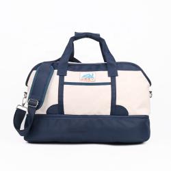 CHANGRONG Custom Women Men Overnight Duffel Bag with Shoe Compartment