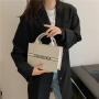 2022 New Arrival Bags Brand Golden Chain PU Leather Shoulder Bags Ladies Trendy Fashion Bags Women's Handbags