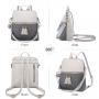 LOVEVOOK Fashion Backpacks for Women, Lightweight Cute Medium Shoulder Bags casual women Backpacks with Tassel