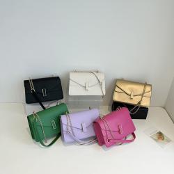 Chain Ladies Designer Quality Bags Newest Small Square Women Bags Fashion Pure Color Bolsas Para Mujer For Ladies Girls