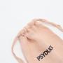 Promotion Gauze Cotton Gift Packaging Makeup Cosmetic Bag Natural Gauze Drawstring Cotton Cosmetic Pouch