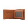 Branded 2 in 1 gents travel wallet purse short bifold rfid blocking pu leather zipper coin men wallet
