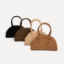 Winter New Hand bags For Women Lady Purse Shoulder Bags Crossbody Brown Suede Handbags For Ladies
