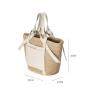 2024  Shoulder Tote Bags Wholesale Fashion PU Leather Computer Summer Beach Lady Woven Women HandbagsTote For Women