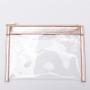 Keymay Stock 10 Multi Colors Waterproof Plastic Document Pouch Premium Women Clutch Purse Function Pencil Case PVC Zipper Bag