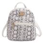 2024 Women's Fashion Leopard Pattern Backpack with Single Strap Versatile New Printed Book Bag Wholesale for Ladies