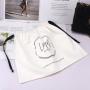 Custom Logo Printing Promotion Brush Canvas Dust Bag For Handbag Drawstring Cotton Canvas Gift Shoe Packing Pouch