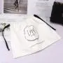 Custom Logo Printing Promotion Brush Canvas Dust Bag For Handbag Drawstring Cotton Canvas Gift Shoe Packing Pouch
