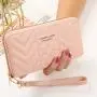 Fashion Simple Zipper Purses Long Section Clutch PU Leather 2023 New Women's Wallet Spring Wallet Thread Long Style