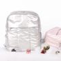 CHANGRONG Custom Women Poofy Bag Waterproof Lightweight Nylon Quilted Puffer Puffy Bag
