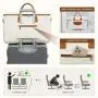 2024 LOVEVOOK new arrival Portable Hanging Weekender bags for women carry on overnight large capacity foldable travel duffel bag