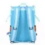 CHANGRONG Custom lightweight color block recycled polyester casual sports travel backpack