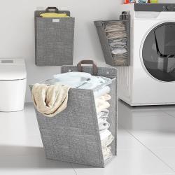 Household Dirty Clothes Storage Basket Folding Dirty Clothes Basket