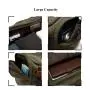 Wholesale Large Canvas overnight duffle bag with Shoe Compartment Gym Travel Canvas sports fitness bag storage bag for men
