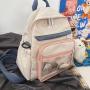 Trendy cute kids girls fashion clear pvc window display school bags ita backpack ita crossbody bags