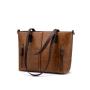 LOVEVOOK 13.3 inch PU vintage Tote Bags Top-Handle Purse Ladies Handbag Elegant Designer Shoulder Bag ladies laptop handbags