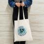 High Quality Recycled Canvas Shopping Bag Organic Gift Shoe Clothing Handle Cotton Tote Bag With Logo