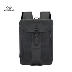 Custom Business Travel Expandable Large Capacity Computer Waterproof Anti Theft 15.6 Inch Men USB Charging Laptop Backpack