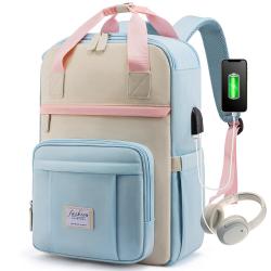 LOVEVOOK 2022 New custom 15.6 inch fashion anti theft computer bag waterproof female college student travel laptop backpack bags