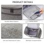 Cosmetic Storage Bag With Handle Travel Cosmetic Organizer Storage Hanging Water-resistant Toiletry Bags