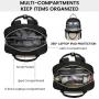 LOVEVOOK high quality quilted Waterproof Organize Laptop Business Travel Shoulder Bag Backpack for Men women Teacher nurse daily